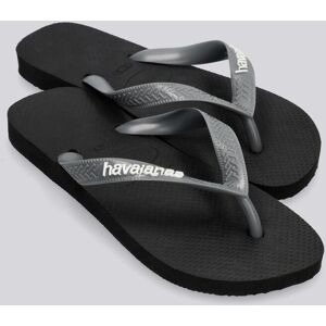 Havaianas Top Logo - Preto - Chinelos Dedo Homem tamanho 44 Havaianas Top Logo - Preto - Chinelos Dedo Homem tamanho 44