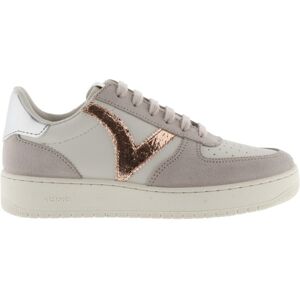 victoria shoes Tênis De Efeito Couro Victoria Madrid Com Peças De Camurça E Metalizadas Em Contraste 1258222 MKP victoria shoes Tênis De Efeito Couro Victoria Madrid Com Peças De Camurça E Metalizadas Em Contraste 1258222 MKP