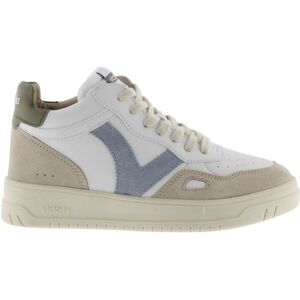 victoria shoes Tênis Abotinados De Efeito Couro Victoria Seúl Com Peças De Cor E Camurça Em Contraste 1257107 MKP victoria shoes Tênis Abotinados De Efeito Couro Victoria Seúl Com Peças De Cor E Camurça Em Contraste 1257107 MKP