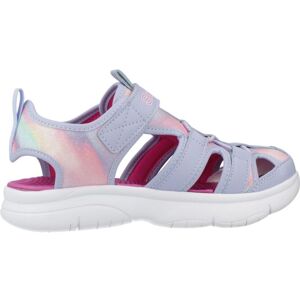 Sandálias Skechers Flex Splash - Roxo para Crianças unissex MKP Sandálias Skechers Flex Splash - Roxo para Crianças unissex MKP