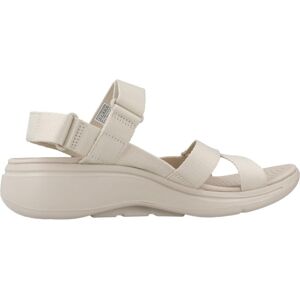 Sandálias Skechers Go Walk Arch Fit Sandal - Bege para Mulheres MKP Sandálias Skechers Go Walk Arch Fit Sandal - Bege para Mulheres MKP