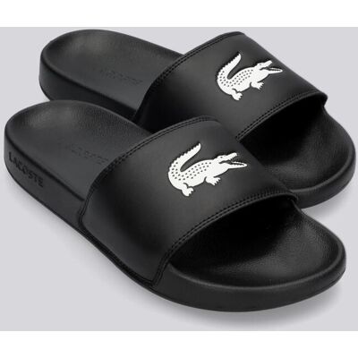 Lacoste - Preto - Chinelos Pala Homem tamanho 39.5 Lacoste - Preto - Chinelos Pala Homem tamanho 39.5