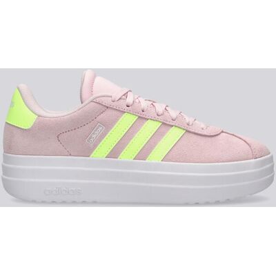 adidas VL Court Bold rosa amarelo branco infantil - Tênis adidas VL Court Bold rosa amarelo branco infantil - Tênis