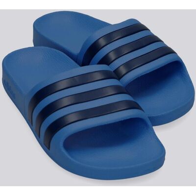 Adidas Adilette Aqua - Azul - Chinelos Rapaz MKP tamanho 31.5 Adidas Adilette Aqua - Azul - Chinelos Rapaz MKP tamanho 31.5