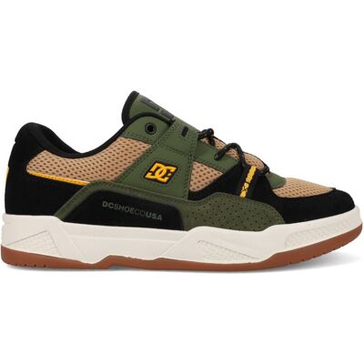 Sapatilha DC Shoes Construct - Caramelo/Verde-oliva/Preto MKP Sapatilha DC Shoes Construct - Caramelo/Verde-oliva/Preto MKP