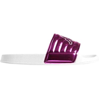 Chinelos Kappa Nolesit Kid Menina Rosa Fucsia Branco MKP Chinelos Kappa Nolesit Kid Menina Rosa Fucsia Branco MKP