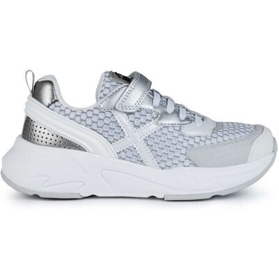 Zapatillas Munich Mini Track Vco 8890092 Gris/blanco - Cinza para Crianças unissex MKP Zapatillas Munich Mini Track Vco 8890092 Gris/blanco - Cinza para Crianças unissex MKP