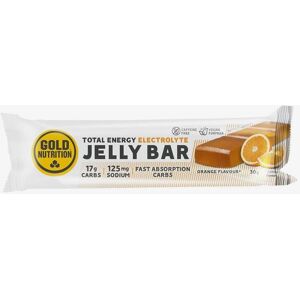 gold nutrition Goldnutrition Jelly Bar Electrolyte - Único - Barras Energéticas Laranja 30gr tamanho UNICA