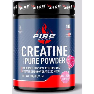 Fire Nutrition Pure 200 Mesh - Creatina 300 g tamanho T.U. Fire Nutrition Pure 200 Mesh - Creatina 300 g tamanho T.U.