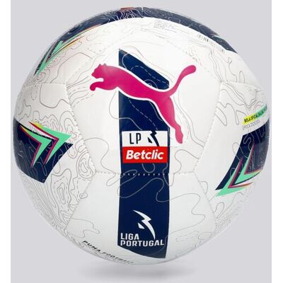 Puma Minibola Liga Portugal 25/26 - Branco - Futebol tamanho 1 Puma Minibola Liga Portugal 25/26 - Branco - Futebol tamanho 1