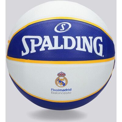 Spalding Bola Real Madrid CF - Azul - Bola Basquetebol tamanho 7 Spalding Bola Real Madrid CF - Azul - Bola Basquetebol tamanho 7