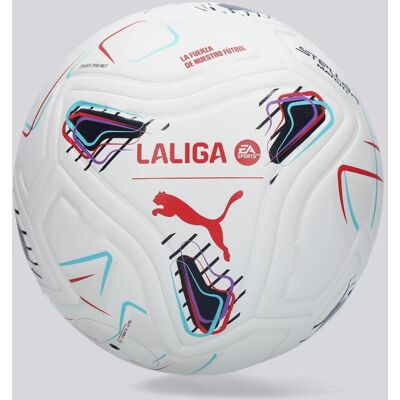 Puma Bola LaLiga 1 Stellar Match 26/27 - Branco tamanho 5 Puma Bola LaLiga 1 Stellar Match 26/27 - Branco tamanho 5