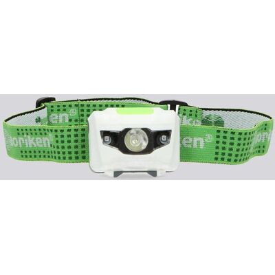 Lanterna Frontal Boriken - Verde - 3 Leds tamanho T.U. Lanterna Frontal Boriken - Verde - 3 Leds tamanho T.U.