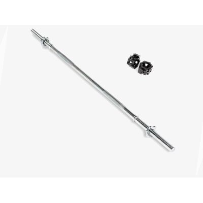 Barra Olímpica Bodytone 1,50m - Metal - Com Presilhas Barra Olímpica Bodytone 1,50m - Metal - Com Presilhas