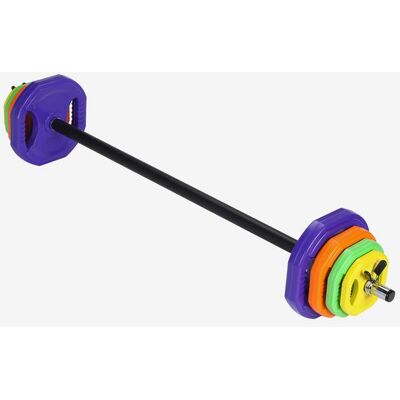 Fitness Tech Set Up - Multicor - Barra Musculação 40kg MKP Fitness Tech Set Up - Multicor - Barra Musculação 40kg MKP