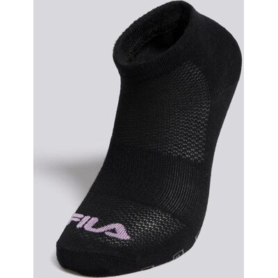 Meias Curtas Desportivas Fila Yoga Mulher Preto tamanho L Meias Curtas Desportivas Fila Yoga Mulher Preto tamanho L