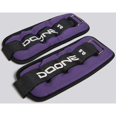Pulseiras Pesos Doone - Roxo - Pesos Pulso 0,5x2 Kg tamanho T.U. Pulseiras Pesos Doone - Roxo - Pesos Pulso 0,5x2 Kg tamanho T.U.