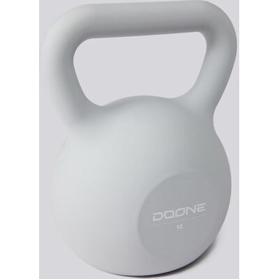 Kelttlebell Doone - Cinza - Kettlebell 12 Kg tamanho T.U. Kelttlebell Doone - Cinza - Kettlebell 12 Kg tamanho T.U.