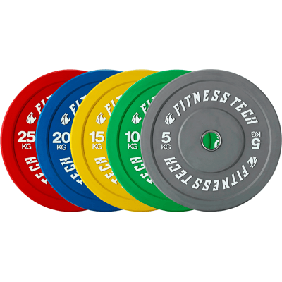 Conjunto 150kg Discos Bumper Plate Fitness Tech MKP Conjunto 150kg Discos Bumper Plate Fitness Tech MKP