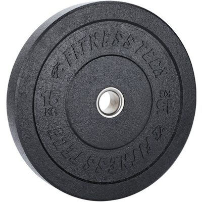 Disco Bumper Plate 15 Kg Fitness Tech Hi-temp - Disco Bumper Plate 15 Kg Fitness Tech Hi-Temp MKP Disco Bumper Plate 15 Kg Fitness Tech Hi-temp - Disco Bumper Plate 15 Kg Fitness Tech Hi-Temp MKP