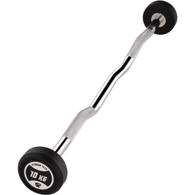 Barra Fixa Curva 10 Kg - Fitness Tech Barra Fixa Curva 10 Kg - Fitness Tech
