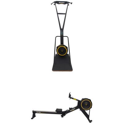 behumax Pack Máquina De Remo Row Hero + Máquina De Esquí Ski Hero - duas máquinas profissionais para treino cardiovascular e de força. Ambas contam com resistência dupla, a ar e magnética MKP behumax Pack Máquina De Remo Row Hero + Máquina De Esquí Ski Hero - duas máquinas profissionais para treino cardiovascular e de força. Ambas contam com resistência dupla, a ar e magnética MKP