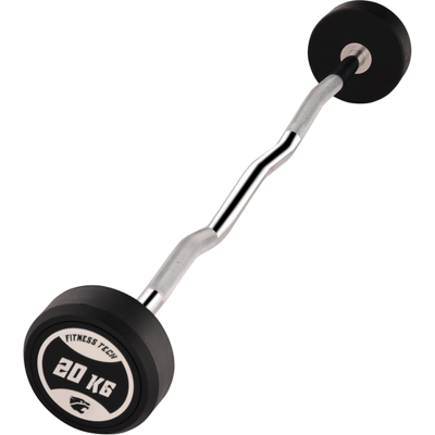 Barra Montada Curva 20 Kg Fitness Tech MKP Barra Montada Curva 20 Kg Fitness Tech MKP