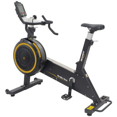 behumax Air Bike Hero - Bicicleta de ar profissional com resistência dupla por ar e magnética, 32 níveis de ajuste e múltiplas regulações do selim e do guiador para se adaptar a qualquer utilizador. Conectividade Bluetooth com aplicações. MKP behumax Air Bike Hero - Bicicleta de ar profissional com resistência dupla por ar e magnética, 32 níveis de ajuste e múltiplas regulações do selim e do guiador para se adaptar a qualquer utilizador. Conectividade Bluetooth com aplicações. MKP