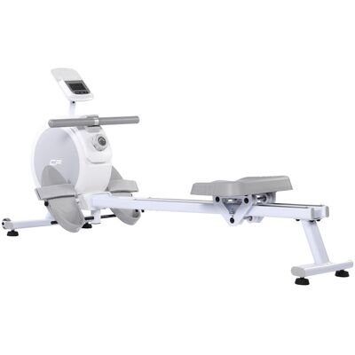 Clover Fitness Remo Magnético Branco Dobrável + Monitor Lcd 16 Níveis - Remo magnético dobrável e silencioso. MKP Clover Fitness Remo Magnético Branco Dobrável + Monitor Lcd 16 Níveis - Remo magnético dobrável e silencioso. MKP