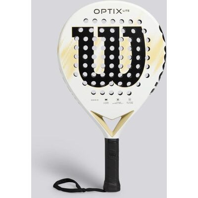 Wilson Optix V2 - Branco - Raquete Padel tamanho T.U. Wilson Optix V2 - Branco - Raquete Padel tamanho T.U.