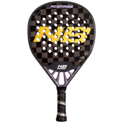Raquete Padel Enebe Response 24k - The RESPONSE 3K EVO perfectly combines striking aesthetics with high-end technology. With its spectacular glossy finish and 24K Spread Tow Carbon, this racquet is designed for players who want to stan MKP Raquete Padel Enebe Response 24k - The RESPONSE 3K EVO perfectly combines striking aesthetics with high-end technology. With its spectacular glossy finish and 24K Spread Tow Carbon, this racquet is designed for players who want to stan MKP