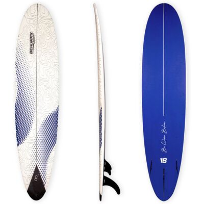 Prancha Surf Behumax Evolutive Be Wave Bahia 8' - A prancha de surf Be Wave Bahia 8' combina leveza e resistência com o seu núcleo de EPS de alta densidade, fibra de vidro triplamente laminada, ripas de madeira e resina epóxi. MKP Prancha Surf Behumax Evolutive Be Wave Bahia 8' - A prancha de surf Be Wave Bahia 8' combina leveza e resistência com o seu núcleo de EPS de alta densidade, fibra de vidro triplamente laminada, ripas de madeira e resina epóxi. MKP