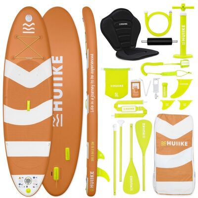 Prancha De Stand Up Paddle Insuflável Huiike - Convertível Em Caiaque MKP Prancha De Stand Up Paddle Insuflável Huiike - Convertível Em Caiaque MKP