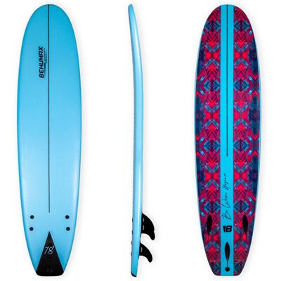 Prancha Surf Iniciação Behumax Be Wave Nosara 7’8 - A prancha Be Wave Nosara 7’8? é ideal para principiantes, com um volume de 75L que proporciona flutuabilidade e estabilidade. MKP Prancha Surf Iniciação Behumax Be Wave Nosara 7’8 - A prancha Be Wave Nosara 7’8? é ideal para principiantes, com um volume de 75L que proporciona flutuabilidade e estabilidade. MKP