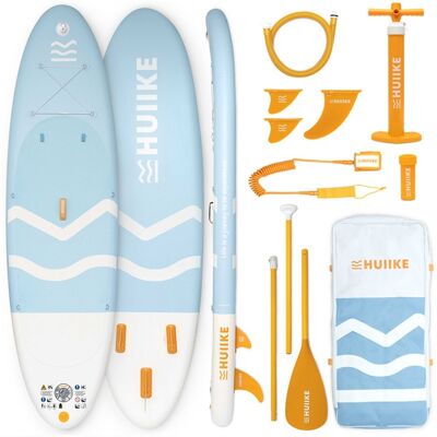 Prancha De Stand Up Paddle Insuflável Huiike - Acessórios Essenciais Incluídos MKP Prancha De Stand Up Paddle Insuflável Huiike - Acessórios Essenciais Incluídos MKP