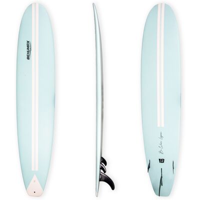 Prancha Surf Longboard Behumax Be Wave Lagoon 9' - Explore a prancha de surf longboard de resina de 9 pés: design profissional, volume de 67L MKP Prancha Surf Longboard Behumax Be Wave Lagoon 9' - Explore a prancha de surf longboard de resina de 9 pés: design profissional, volume de 67L MKP