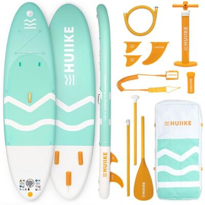 Prancha De Stand Up Paddle Insuflável Huiike - Acessórios Essenciais Incluídos MKP Prancha De Stand Up Paddle Insuflável Huiike - Acessórios Essenciais Incluídos MKP