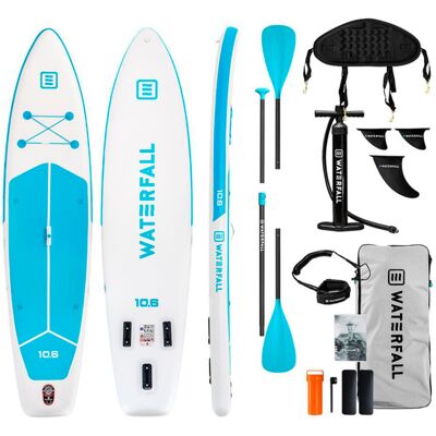 Prancha Paddlesurf Waterfall 10.6 Touring All-in-one - SUP Waterfall 10.6 Touring All-in-One Azul MKP Prancha Paddlesurf Waterfall 10.6 Touring All-in-one - SUP Waterfall 10.6 Touring All-in-One Azul MKP