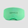 Capa Ski Sinner - Verde - Capa Óculos Neve tamanho T.U.