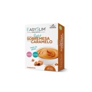 Easyslim sobremesa light com sabor a caramelo saqueta 25g x3