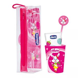 Chicco Conjunto Higiene Oral Rosa 3-6 Anos