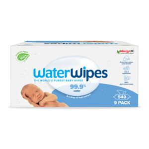 WaterWipes Toalhitas Biodegradáveis Bebé 9x60unidades