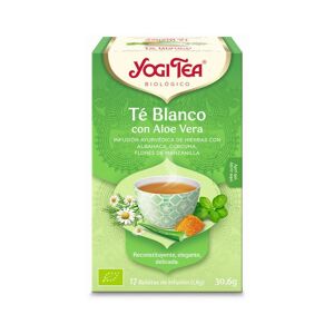 ﻿Yogi Tea Yogi Tea Bio Chá Branco Aloe Vera 17 Saq