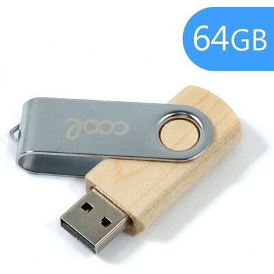 Pen Drive USB x64 GB 2,0 COOL Madeira Pen Drive USB x64 GB 2,0 COOL Madeira