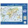 Djeco Animais do mundo +livro- puzzle 100- DJ07420