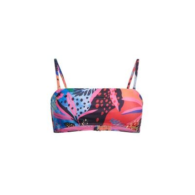 Superdry para mulher. W3010398A Top de biquíni bandeau tropical multicolorido (S), Beachwear, Polister Reciclado, Sustentável Superdry para mulher. W3010398A Top de biquíni bandeau tropical multicolorido (S), Beachwear, Polister Reciclado, Sustentável