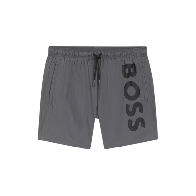 BOSS para homem. 50514502 Fato de banho polvo cinzento (M), Cinza, Beachwear, Poliamida BOSS para homem. 50514502 Fato de banho polvo cinzento (M), Cinza, Beachwear, Poliamida