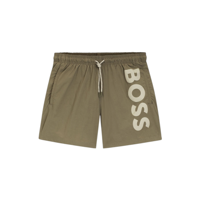 BOSS para homem. 50514502 Fato de banho castanho polvo (S), Marrom, Beachwear, Poliamida BOSS para homem. 50514502 Fato de banho castanho polvo (S), Marrom, Beachwear, Poliamida