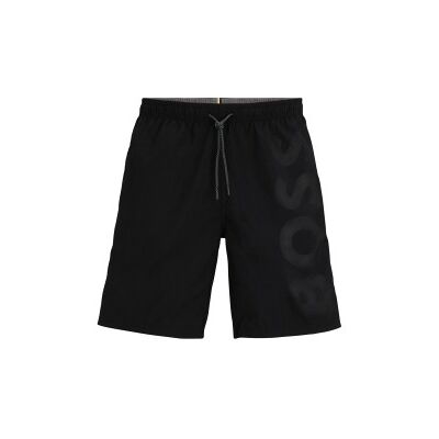 BOSS para homem. 50509127 Fato de banho preto Orca (S), Beachwear, Polister Reciclado, Sustentável BOSS para homem. 50509127 Fato de banho preto Orca (S), Beachwear, Polister Reciclado, Sustentável