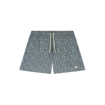 Emporio Armani para homem. EM000583_AF20667 Fato de banho com logótipo verde (S), Beachwear, Poliéster Emporio Armani para homem. EM000583_AF20667 Fato de banho com logótipo verde (S), Beachwear, Poliéster